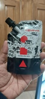himi acrylic color 100ml vermilion red