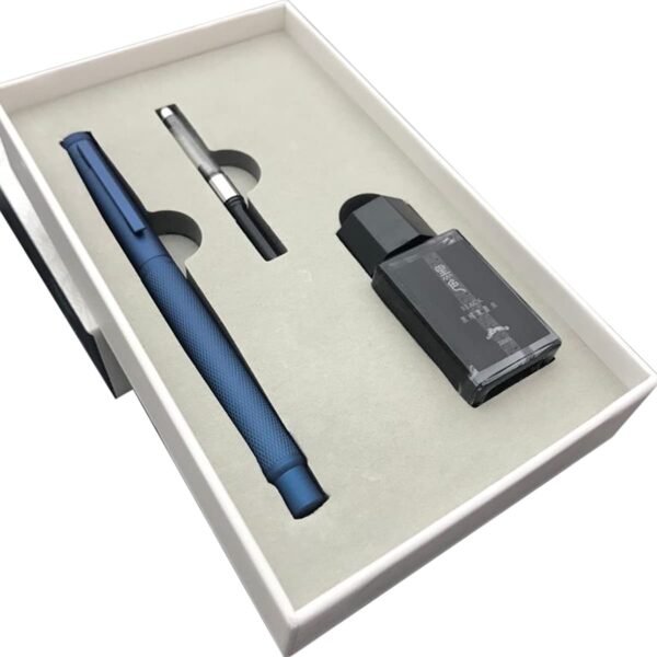 hongdian 1851 fountain pen dark blue , fine