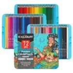 kalour premium oil colored pencils, set of 72
