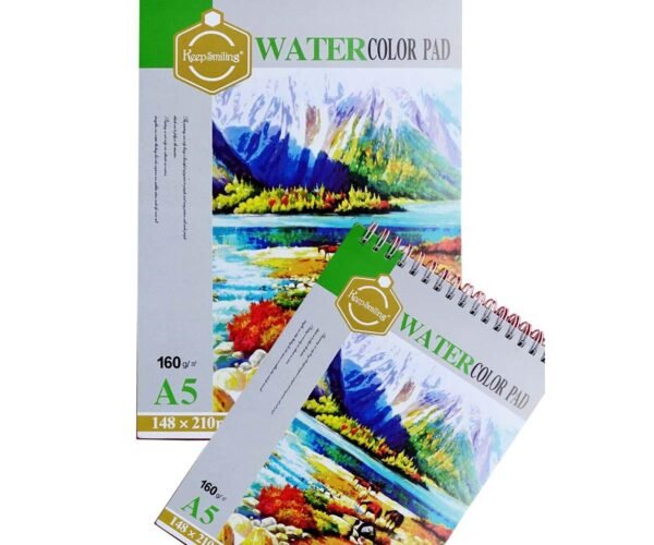 keep smiling watercolor pad a5 size 24 sheets