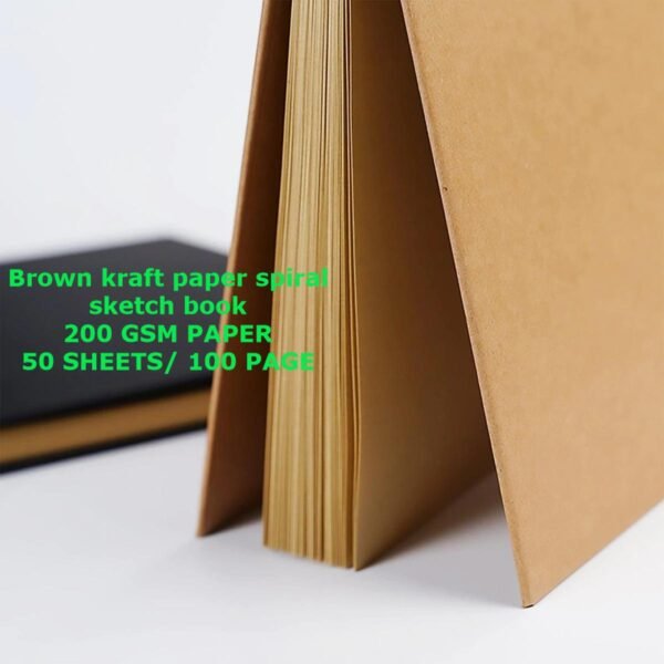 kraft paper sketchbook notebook sketching & painting,brown paper sketch and painting book
