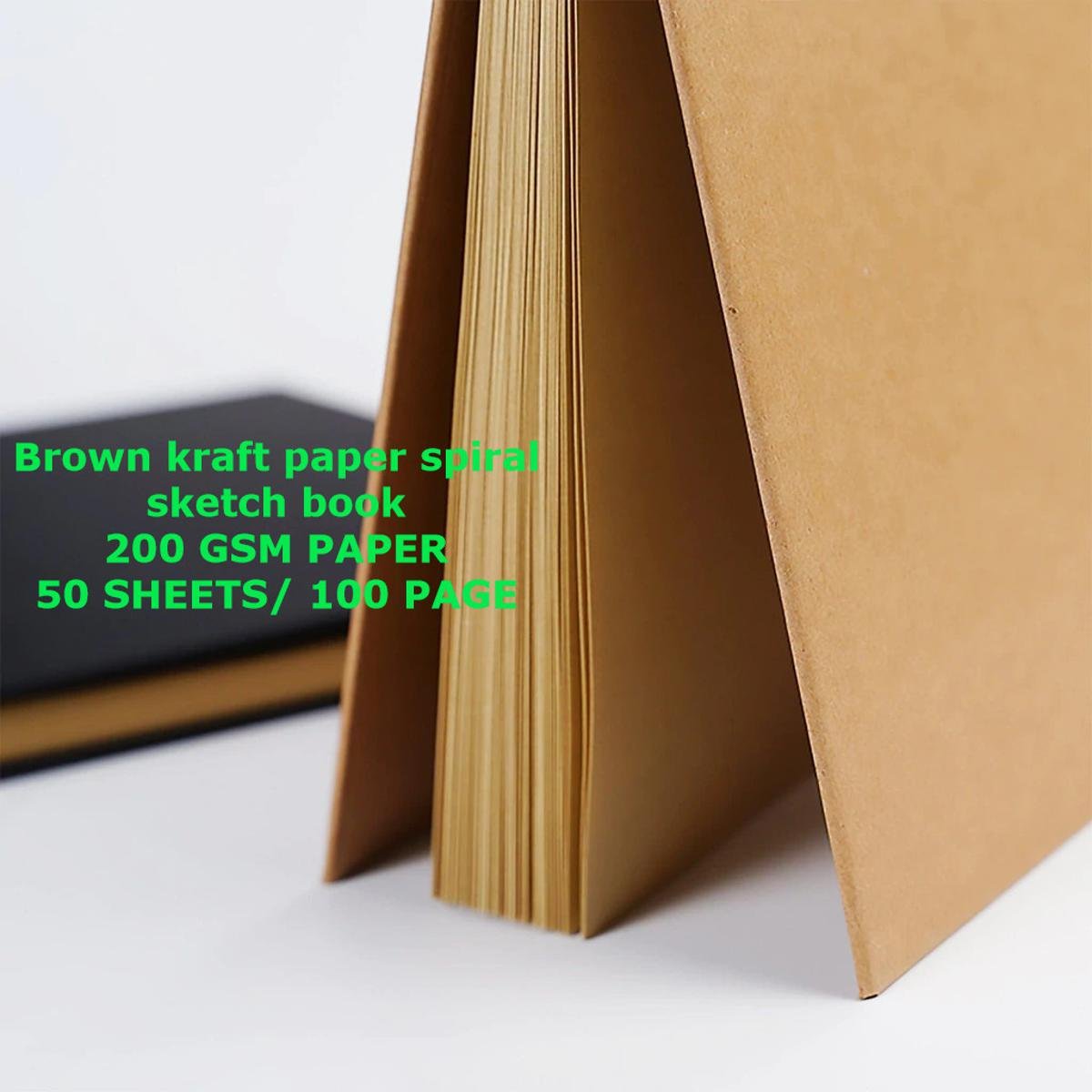 kraft paper sketchbook notebook sketching & painting,brown paper sketch and painting book kraft paper sketchbook notebook sketching & painting,brown paper sketch and painting book