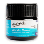 mont marte premium acrylic color 100ml lamp black