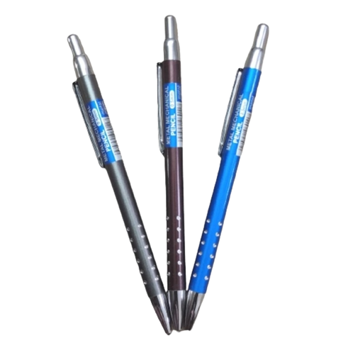 metal mechanical pencil 0.7mm 3 pcs