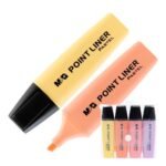 m&g ahm21580 highlighter pastel 4color set