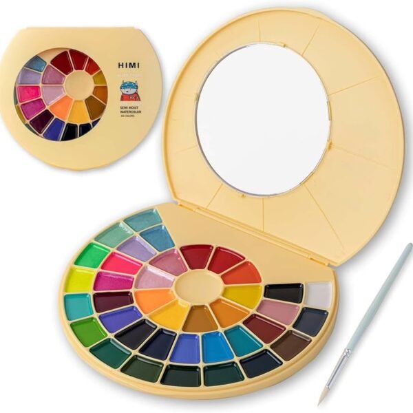 miya himi pearl metallic water colors 38 pcs