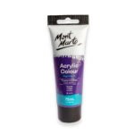 mont marte acrylic color paint 75ml purple