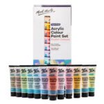 mont marte acrylic color pastel colors 12pc*36ml