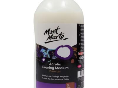 mont marte acrylic pouring medium 1 litre