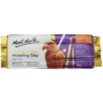 mont marte air hardening modelling clay terracotta 2kgs