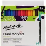 mont marte dual markers 54pc