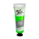 mont marte fluro acrylic paint 50ml green