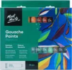 mont marte gouache paints 12 ml x 24 pc