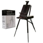 mont marte mea0027 black french box easel