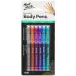 mont marte metallic body pens 6pc