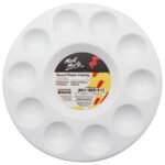 mont marte round plastic palette discovery 17cm (6.7in)