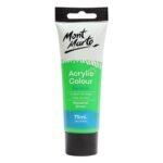 mont marte signature acrylic paint 75ml tube monastral green