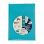 mont marte sketch book a5 hard cover 220pg 110g