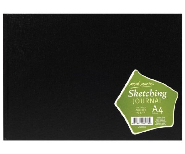 mont marte sketching journal croc finish a4 portrait
