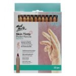 mont marte skin tone pastel pencil 12pc