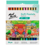 mont marte soft pastels colour 36pc