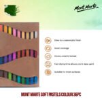 mont marte soft pastels colour 36pc