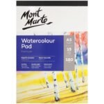 mont marte watercolor pad german paper a5 180gsm 15sheet