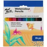 mont marte watercolor pencils 24pc