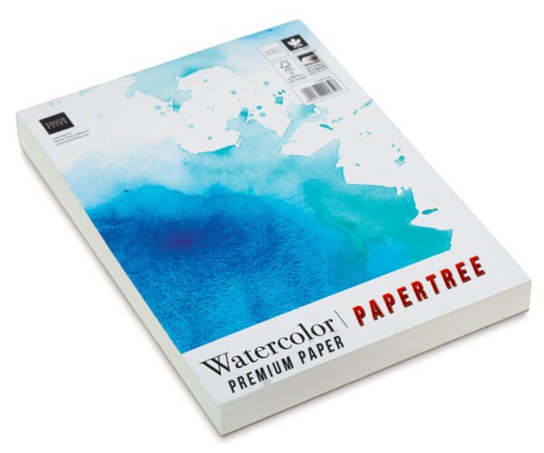 papertree artist water colour sheets 10 pcs