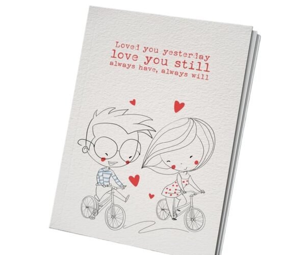 papertree lined note book (love you yesterday,love you still..) a5 size