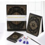 papertree premium foil print cover water color pad water color note book with foil print cover
