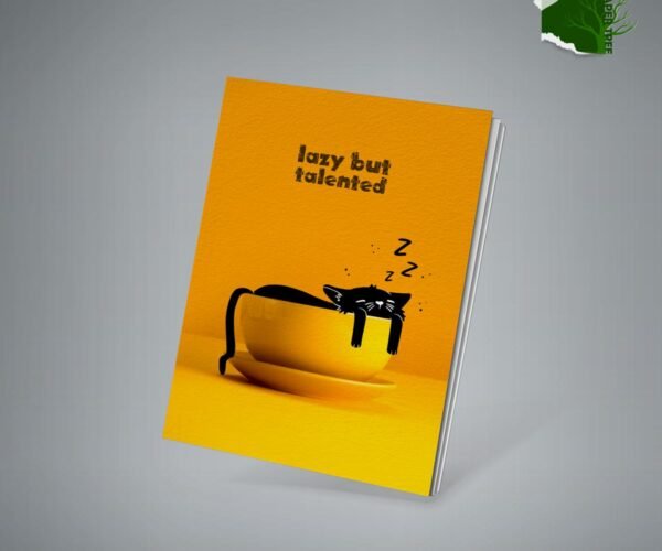 papertree premium ruled note book (lazy but talented)