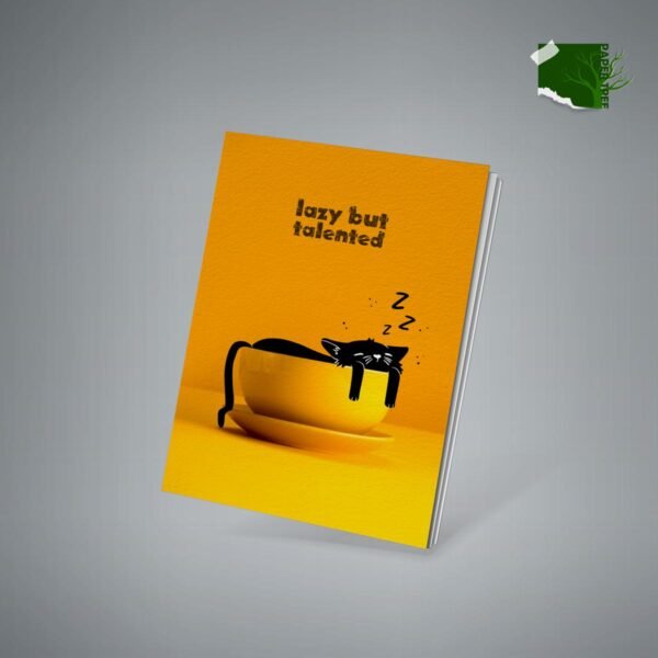 Papertree Premium Ruled Note Book (Lazy But Talented)