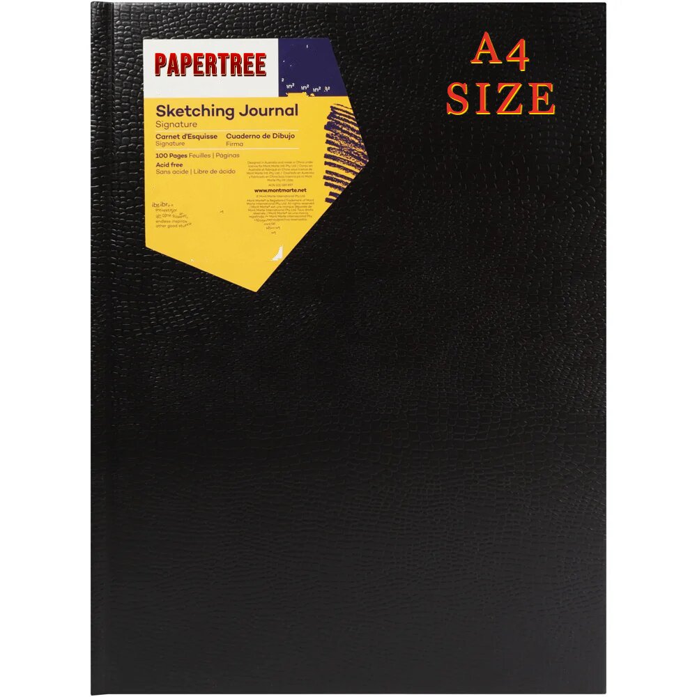 papertree sketch journal leather cover a4 portrait 100page 110gsm(cream color sketch paper) papertree sketch journal leather cover a4 portrait 100page 110gsm(cream color sketch paper)