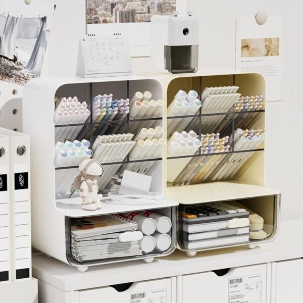 Pen And Brush Holder modern Table Organiser