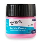 mont marte premium acrylic color 100ml pink