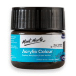 mont marte premium acrylic color 100ml raw umber