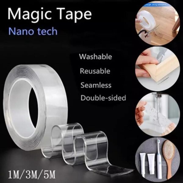 reusable double sided adhesive nano tape 2cm 1meter