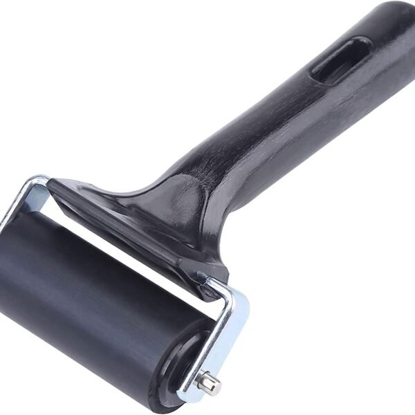 rubber paint roller, rubber brayer roller paint brush ink applicator diy art craft oil painting tool 2.5 size