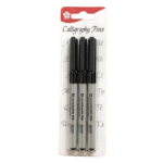 sakura calligraphy pen black 1mm 2mm 3mm