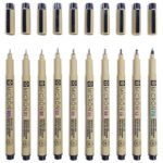 sakura pigma micron pen needle drawing pen