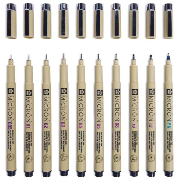 sakura pigma micron pen needle drawing pen