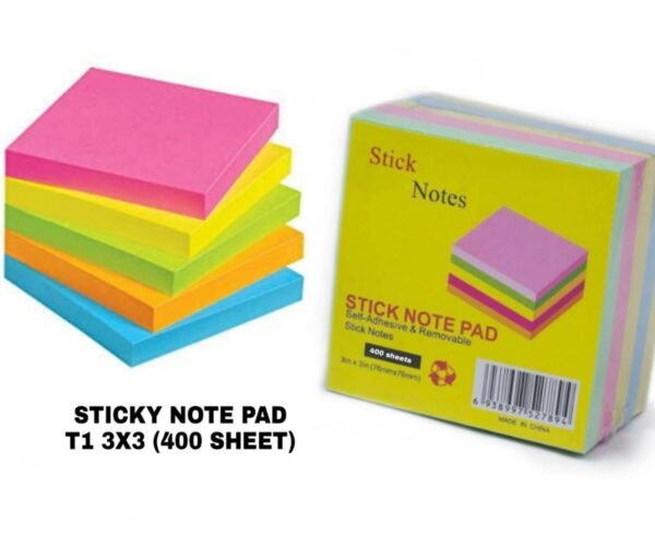 sticky notes 3x3 post it note pad 5 colors notepaper 400 sheets