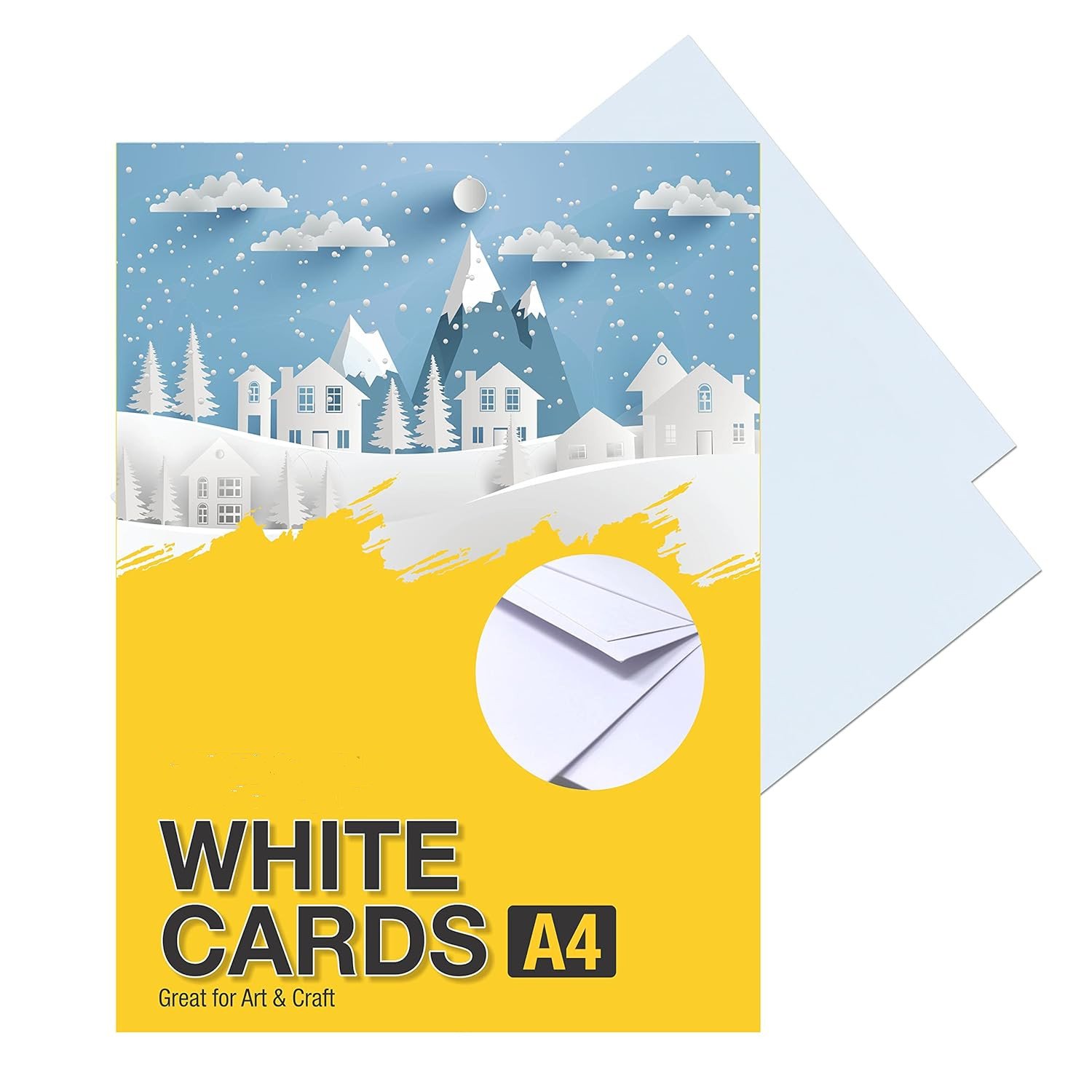 white glossy art card a4 size 10 sheets for sketch , card print , crafting and multipurpose use white glossy art card a4 size 10 sheets for sketch , card print , crafting and multipurpose use