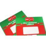 zep stick self adhesive stickers labels 50x100 mm 60 pcs