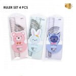 zhiheng straight transparent geometry ruler set