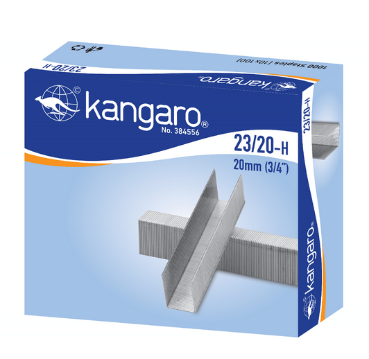 kangaro staples sizes 23/20 h 1pack