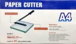 a4 size paper cutter with steel base heavy duty
