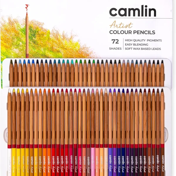 camlin artist colour pencils 72 shades