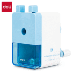 deli eh515 rotary pencil sharpener blue